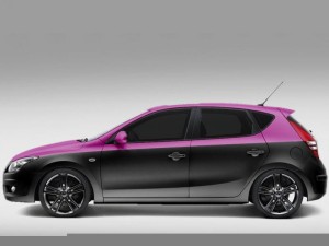 Klinesteker's Hyundai Coupe. Athletes and rap artists often feel the need to "trick out' their autos