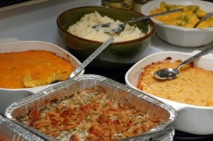 Which dish was made by the lady with the eight cats?