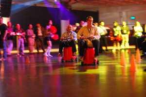 Winowiecki and Lopez seen at one of the drinking events at the SSGC