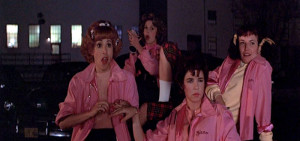 Ice Dogs look on with concern late in the third after Hopslam's go-ahead goal.