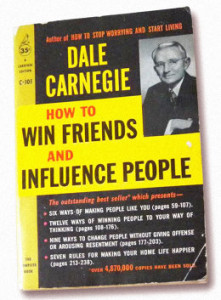 Connor's self-help book can be found among the greats like Dale Carnegie